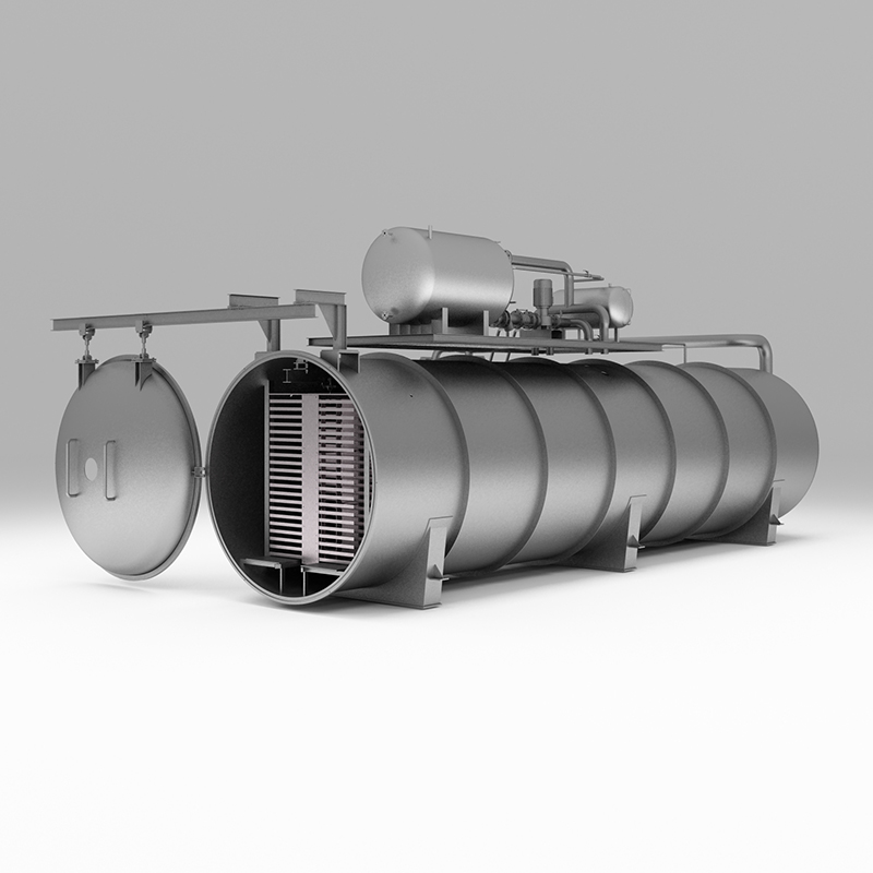 Liofilizator cu vid pentru ceramică și materiale compozite
