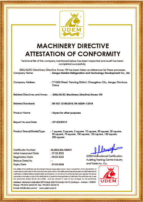 Certificate CE